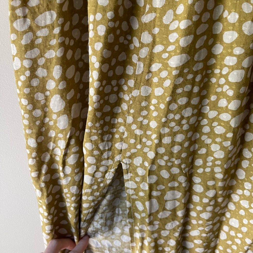 Show Me Your Mumu Bristow Spotted Desert Cheetah Midi Skirt Slit High Waist XL - Picture 8 of 8
